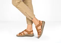 OrthoFeet Sandals<Amalfi - Camel