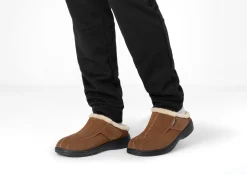 OrthoFeet Slippers<Asheville - Brown