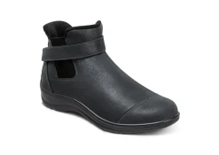 OrthoFeet Boots|Hands-Free Shoes<Blaire Hands-Free - Black