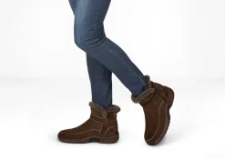 OrthoFeet Boots|Hands-Free Shoes<Bliss Hands-Free - Brown