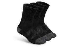 OrthoFeet Bunion Socks<Bunion Relief, Padded Ankle Socks - Black
