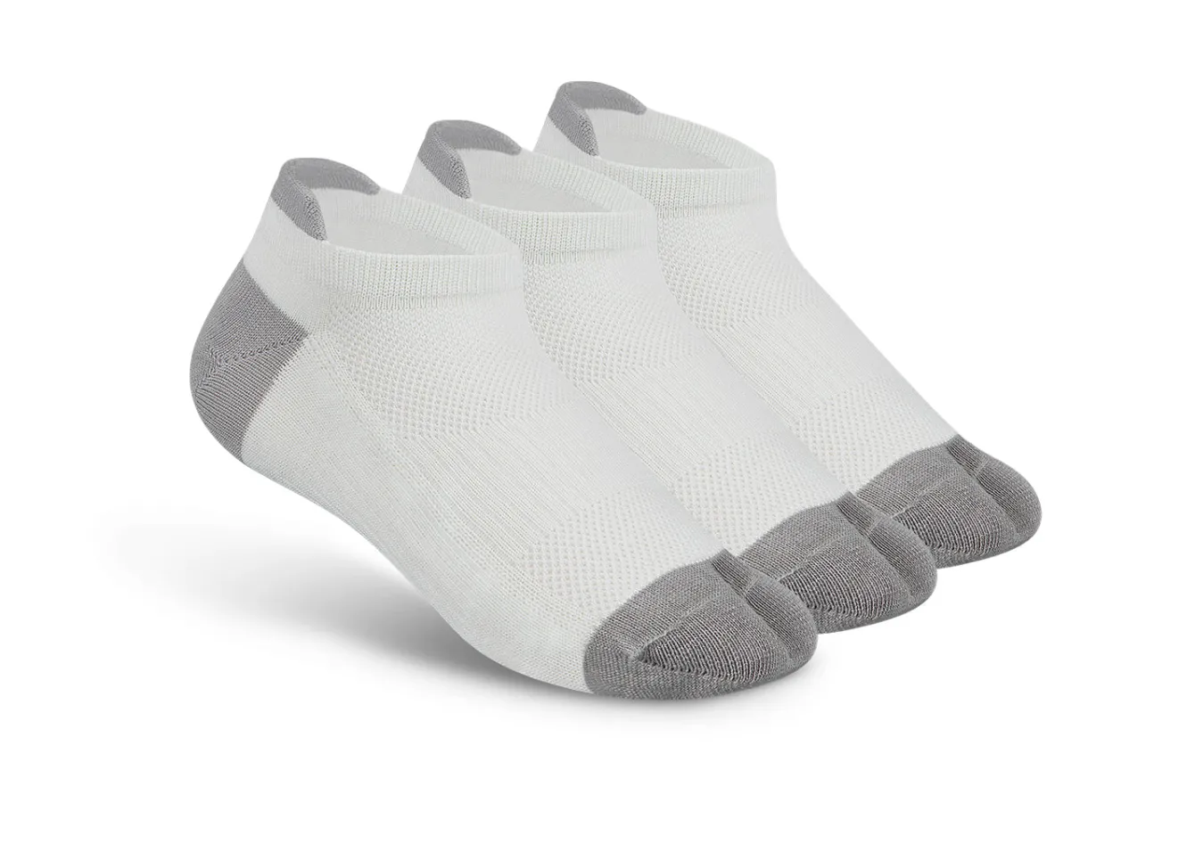 OrthoFeet Diabetic Socks|Bunion Socks<Bunion Relief, Padded Low Cut Socks - White