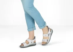 OrthoFeet Sandals|Hands-Free Shoes<Calypso Hands-Free - White