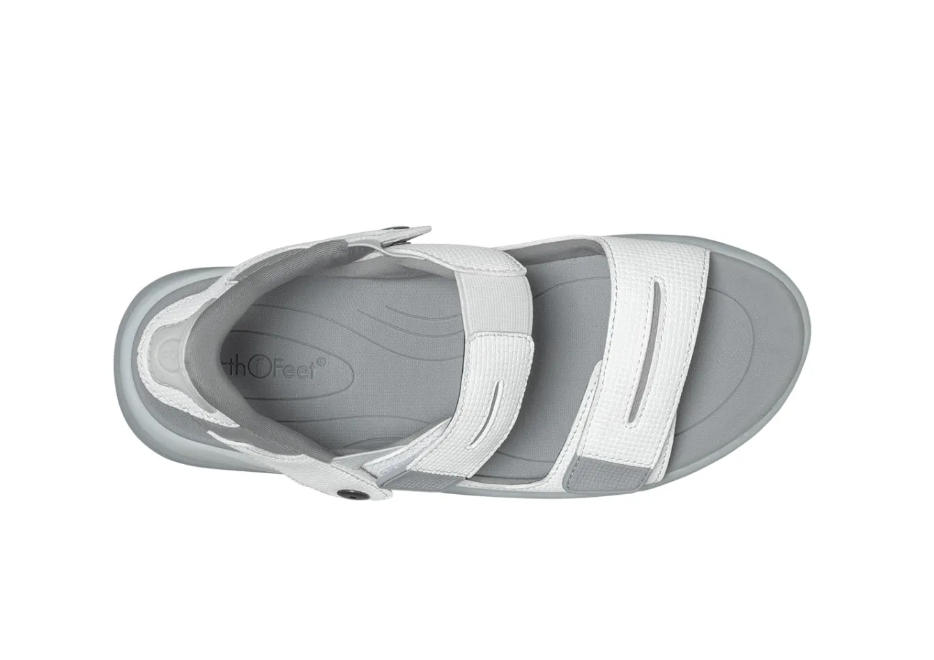 OrthoFeet Sandals|Hands-Free Shoes<Calypso Hands-Free - White