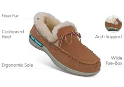 OrthoFeet Slippers<Capri - Camel