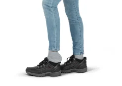 OrthoFeet Boots|Hands-Free Shoes<Carmel Hands-Free Waterproof - Black