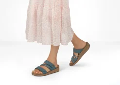 OrthoFeet Sandals|Casual Shoes<Carrie - Blue
