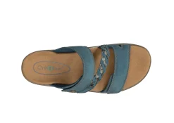 OrthoFeet Sandals|Casual Shoes<Carrie - Blue