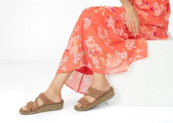 OrthoFeet Sandals|Casual Shoes<Carrie - Clay