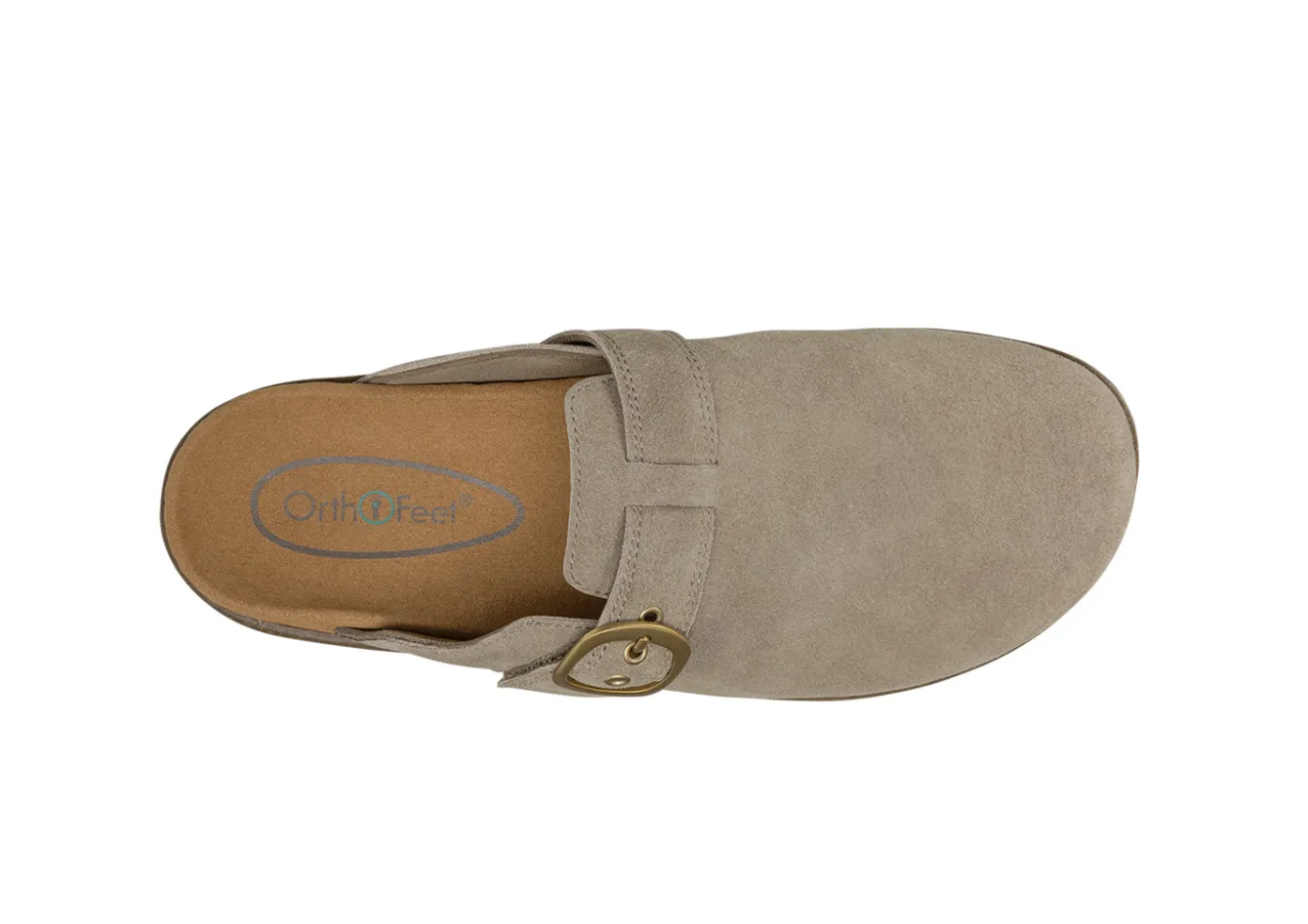 OrthoFeet Casual Shoes|Clogs & Mules<Casey - Taupe