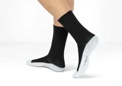 OrthoFeet Diabetic Socks<Casual/Dress Diabetic Socks - Black