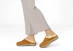 OrthoFeet Slippers|Clogs & Mules<Charlotte - Brown