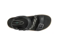 OrthoFeet Sandals|Casual Shoes<Chloe - Black