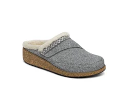 OrthoFeet Slippers|Clogs & Mules<Clara - Gray
