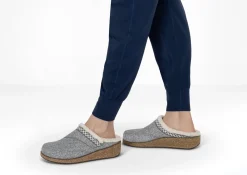 OrthoFeet Slippers|Clogs & Mules<Clara - Gray