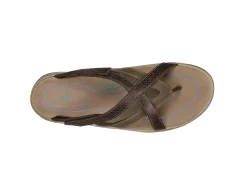 OrthoFeet Sandals<Clio - Brown