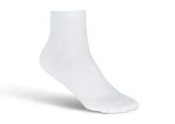 OrthoFeet Compression Socks<Compression Ankle Socks 20-30 mmHg - White