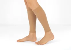OrthoFeet Compression Socks<Compression Calf Sleeves Sdard 20-30 mmHg - Tan