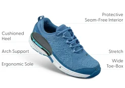OrthoFeet Sneakers<Coral - Blue