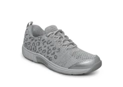 OrthoFeet Sneakers<Coral - Gray Leopard