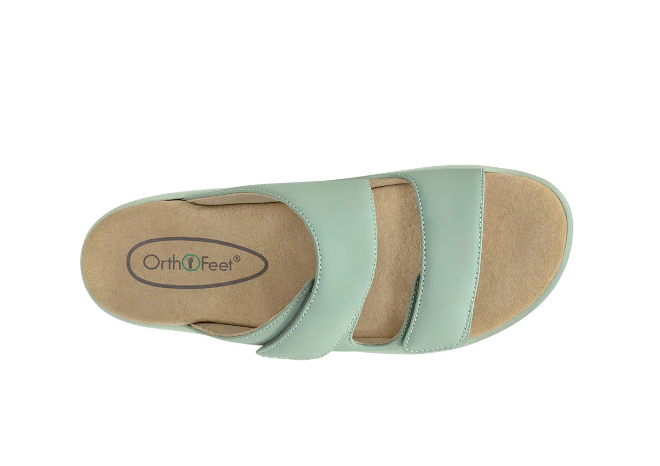 OrthoFeet Sandals|Clogs & Mules<Cruz - Pistachio