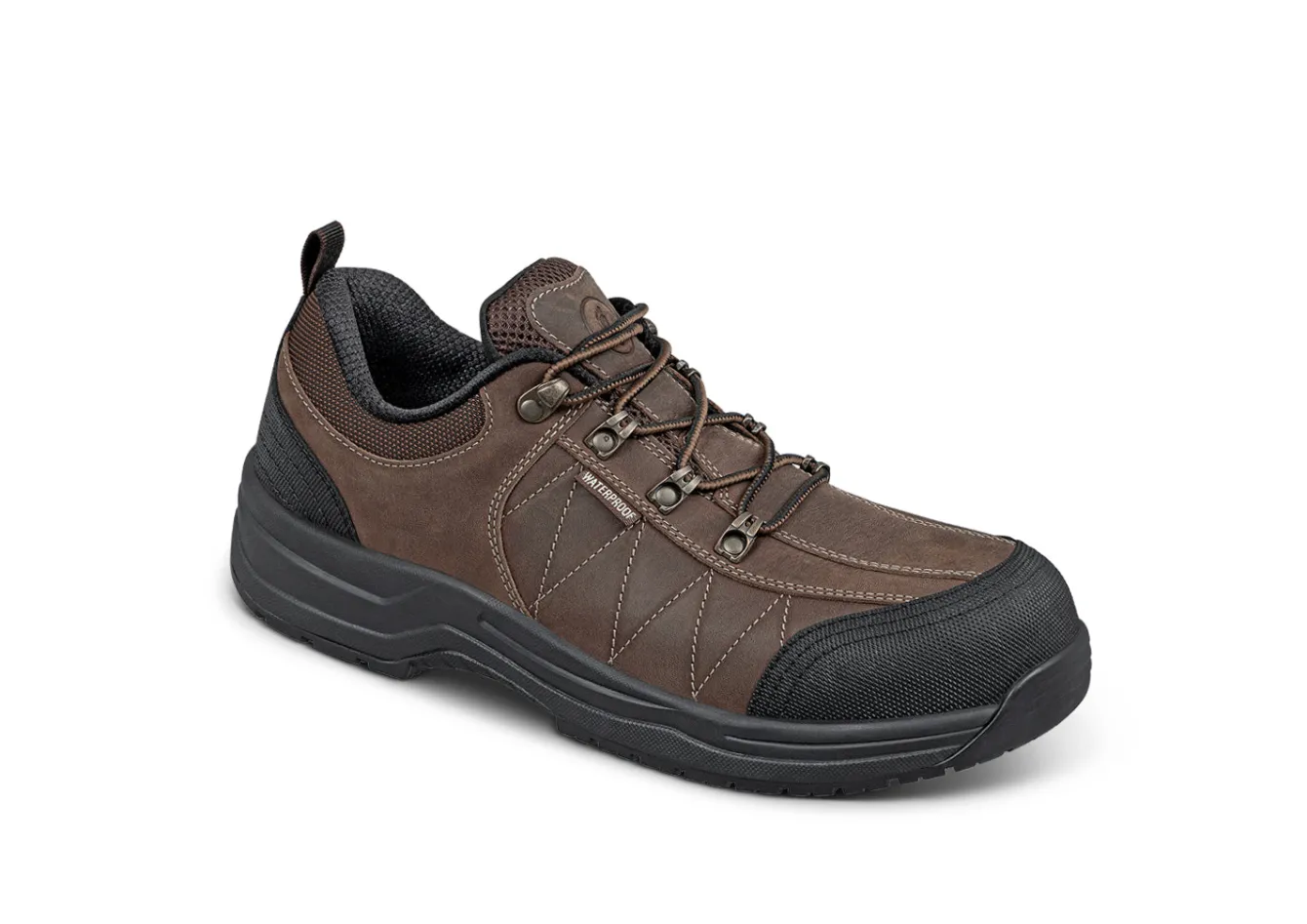 OrthoFeet Work Boots & Shoes<Dolomite Work Shoes - Brown