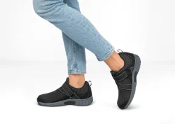 OrthoFeet Casual Shoes<Elba - Black