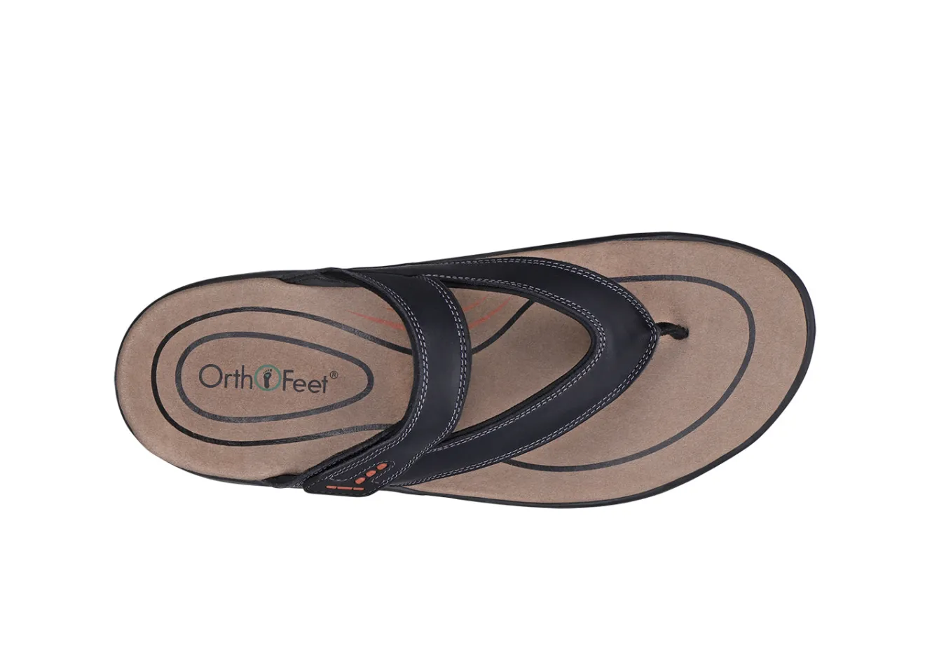 OrthoFeet Sandals<Eldorado - Black