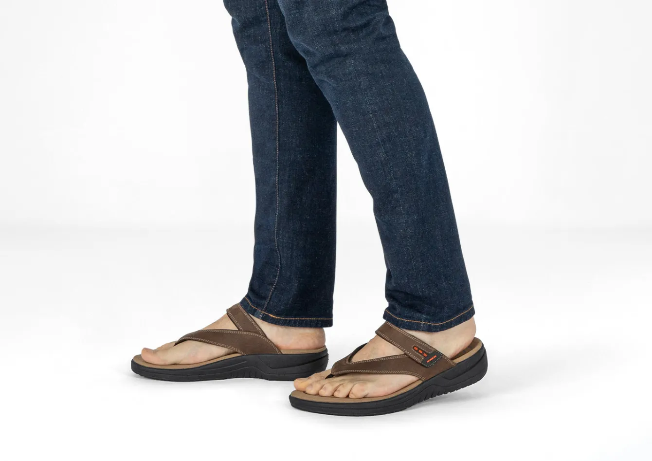 OrthoFeet Sandals<Eldorado - Brown