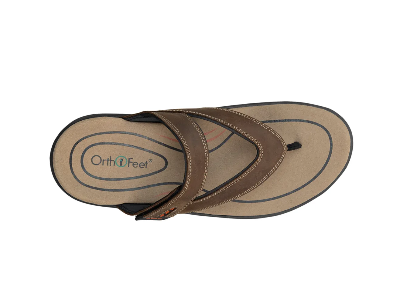 OrthoFeet Sandals<Eldorado - Brown