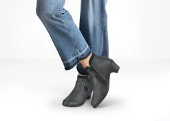 OrthoFeet Boots|Casual Shoes<Emma - Black