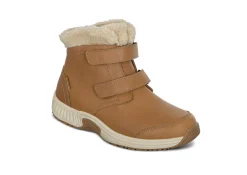 OrthoFeet Boots<Florence Waterproof - Camel