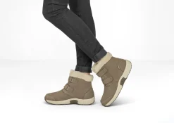 OrthoFeet Boots<Florence Waterproof - Taupe