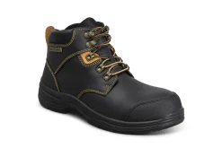 OrthoFeet Boots|Work Boots & Shoes<Granite Work Boots - Black