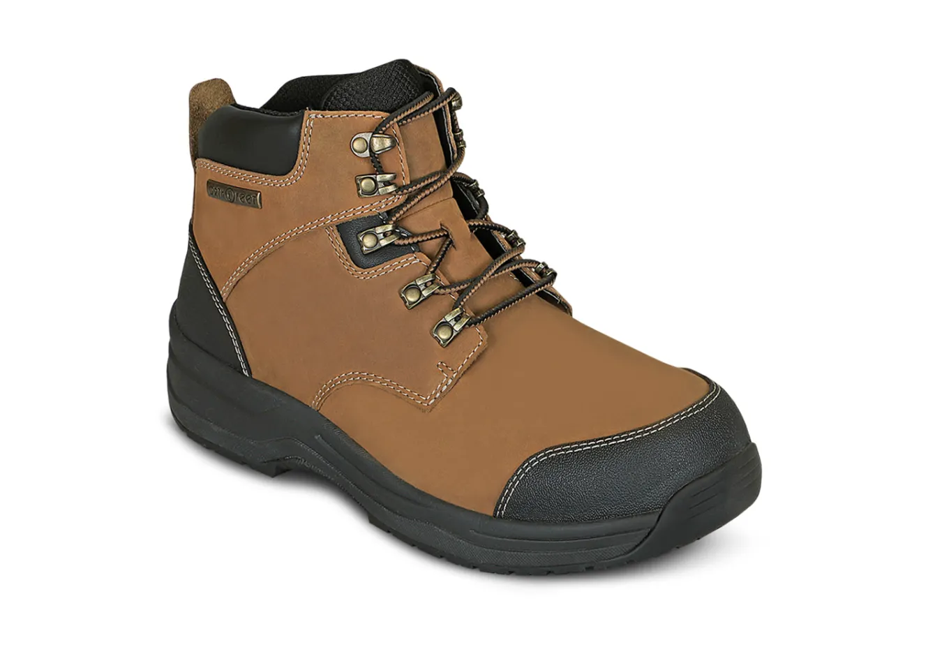 OrthoFeet Boots|Work Boots & Shoes<Granite Work Boots - Camel