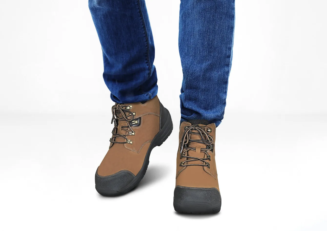 OrthoFeet Boots|Work Boots & Shoes<Granite Work Boots - Camel