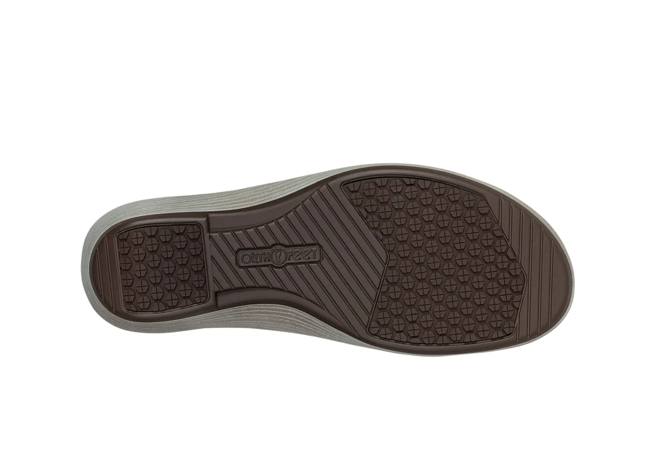 OrthoFeet Sandals|Dress Shoes<Hazel - Platinum Metallic