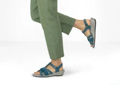 OrthoFeet Sandals|Casual Shoes<Hope - Blue