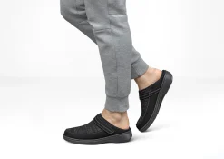 OrthoFeet Slippers<Hudson - Black