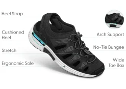 OrthoFeet Sandals<Laguna - Black