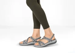 OrthoFeet Sandals<Lake - Gray
