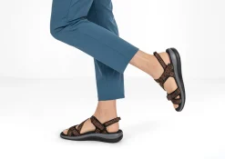 OrthoFeet Sandals<Lake - Leopard