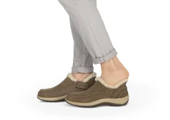 OrthoFeet Slippers|Casual Shoes<Lorin Hands-Free - Light Brown