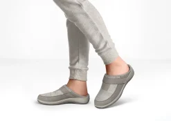 OrthoFeet Slippers|Clogs & Mules<Louise - Beige