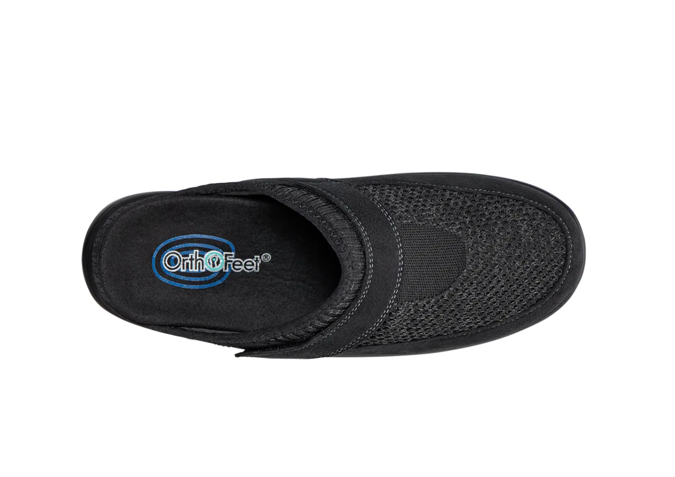 OrthoFeet Slippers<Louise - Black