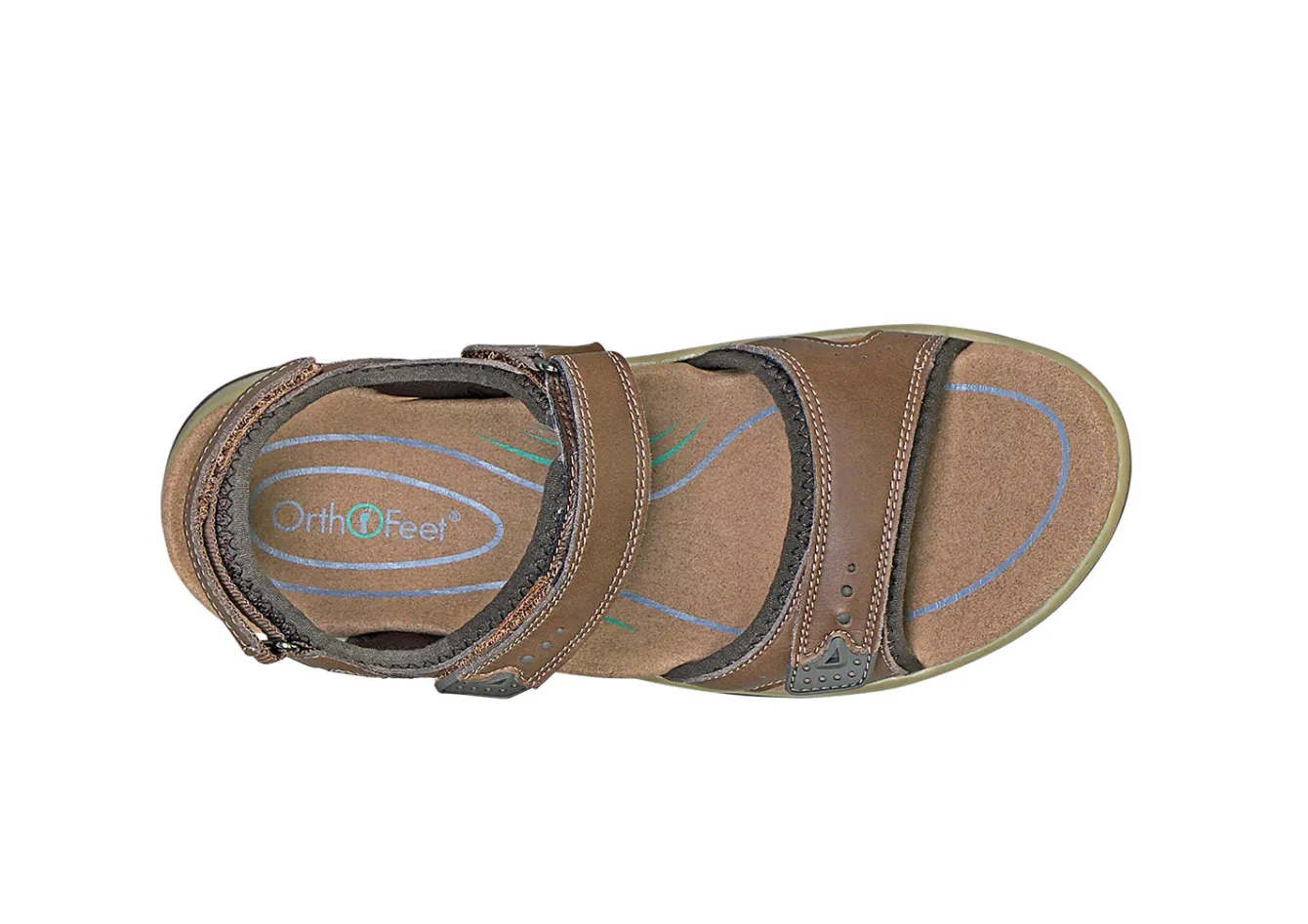 OrthoFeet Sandals<Malibu - Brown
