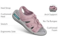 OrthoFeet Sandals<Maui - Rose