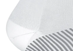 OrthoFeet Compression Socks<Mid-Calf Compression Socks - 18-25 mmHg - White