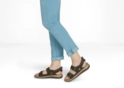 OrthoFeet Sandals|Hands-Free Shoes<Minerva Hands Free - Brown