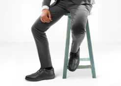 OrthoFeet Casual Shoes|Dress Shoes<Moreno - Black